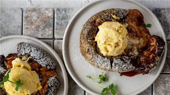 Czekoladowe ciastka z masłem orzechowym 